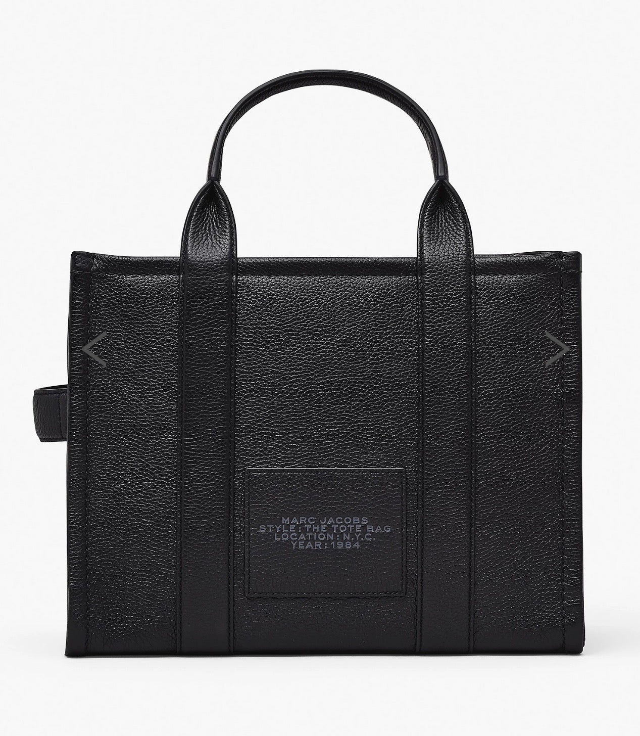 MARC JACOBS , THE LEATHER MEDIUM TOTE BAG