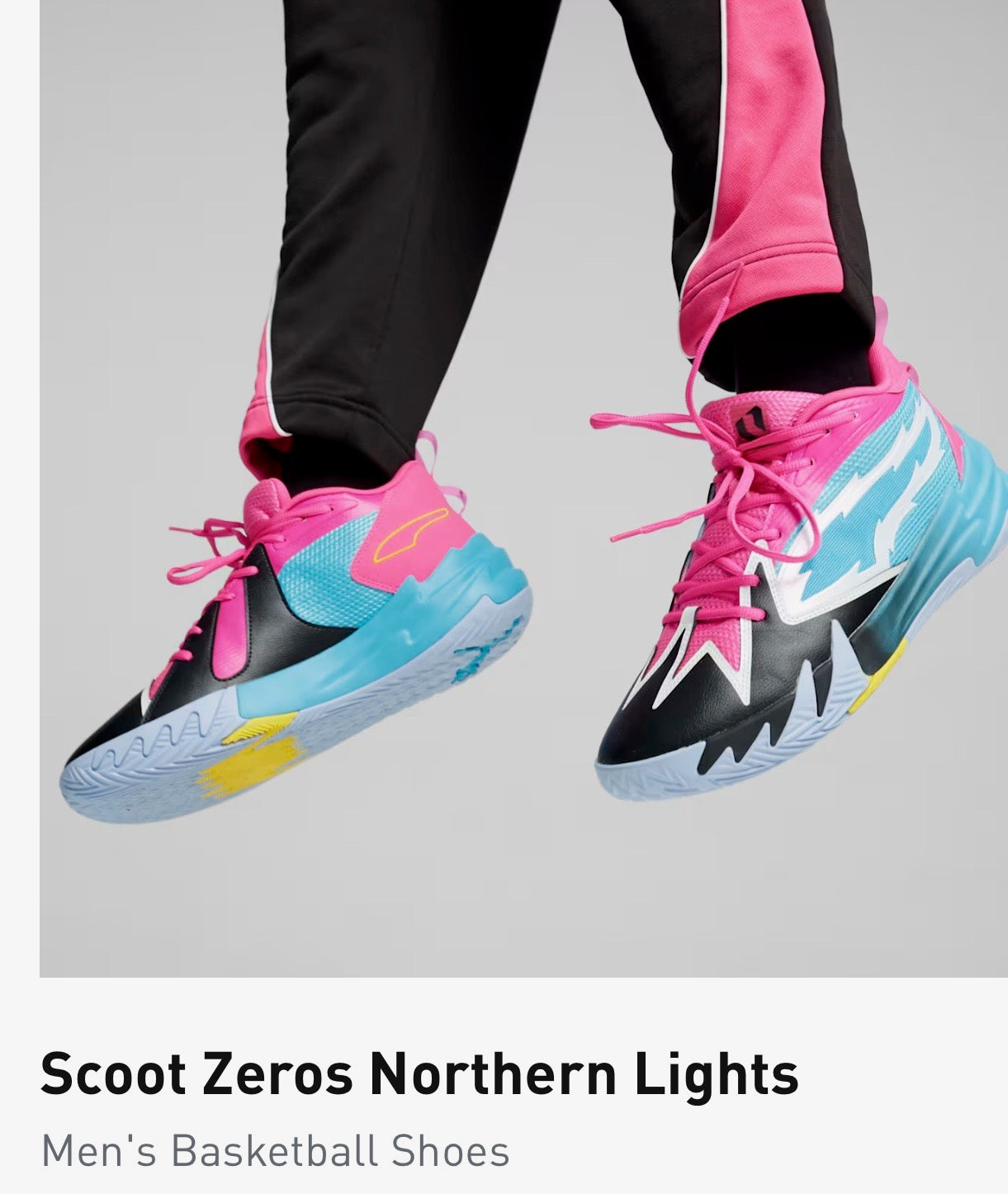 Scoot Zeros Northern Lights Junior’s Basketball Shoes