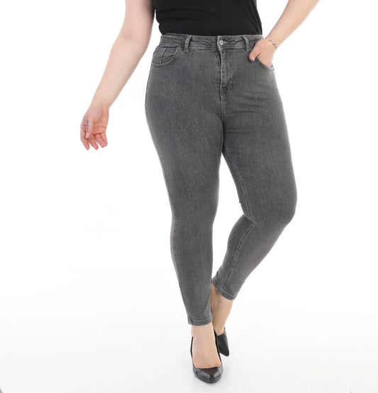 HIGH WAIST ANKLE LENGTH SKINNY JEAN